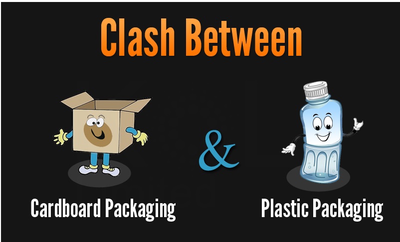 cardboard vs plastic packaging