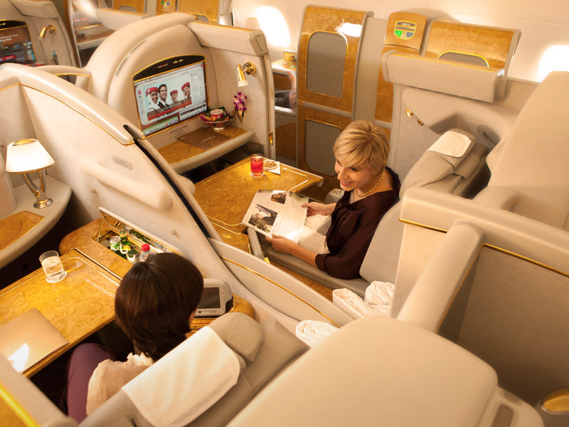 Emirates First Class Suites A380