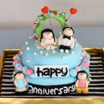 wedding anniversary cake