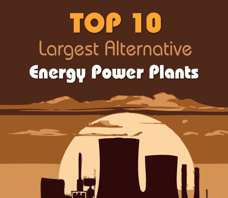 Largest Alternative Energy Power Plants [Infographic]
