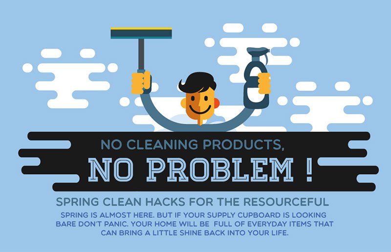 Spring Cleaning Hacks Infographic Thumb