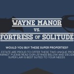 infographic wayne manor vs fortress of solitude thumb