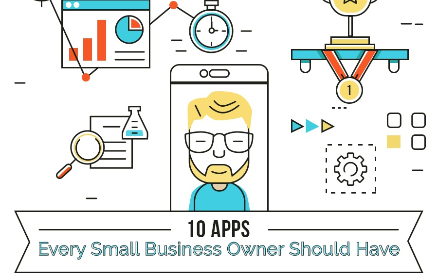 10 Apps Every Small Business Owner Should Have [Infographic]