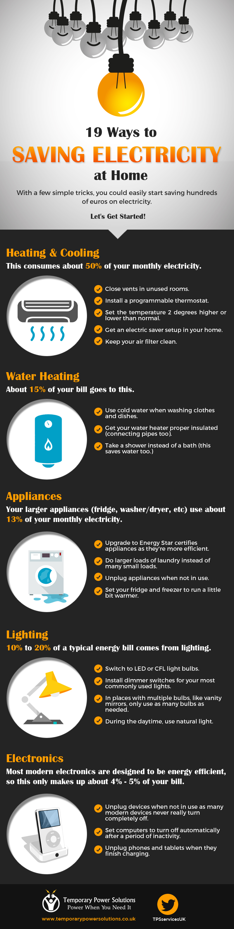 Ways to Save Electricity at Home