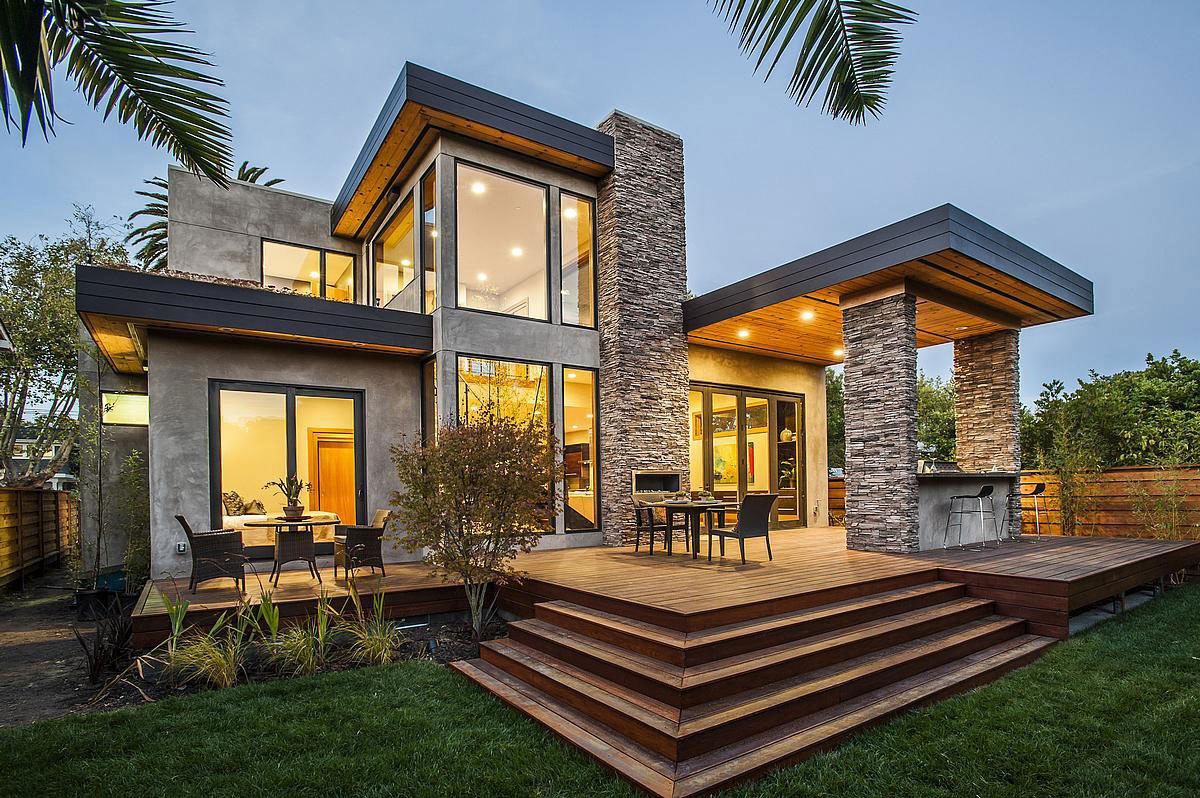 modern homes and design