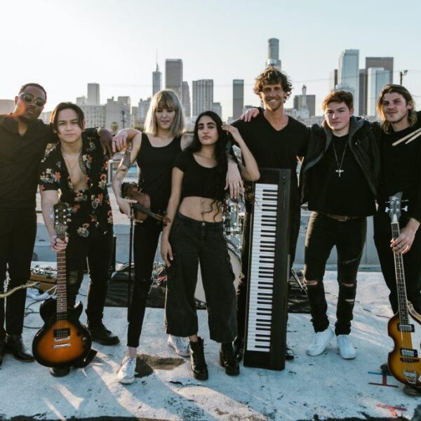Band photoshoot for PR