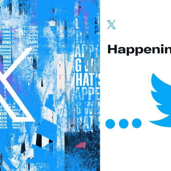 The iconic bird logo of Twitter has been replaced with 'X'