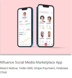 Nfluence Social Media Marketplace App