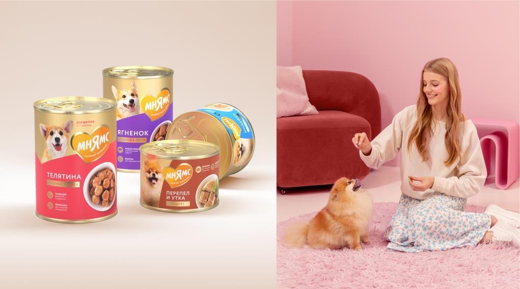 Premium pet food packaging and branding by Ostrov Svobody