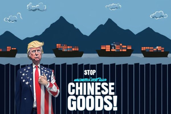 US President Trump's announcements of Tariff hikes are seen as a barrier for Chinese imports