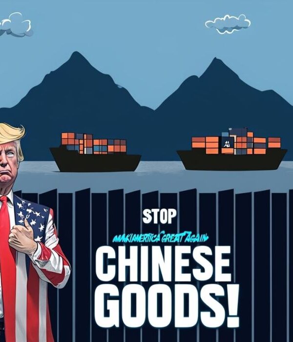 US President Trump's announcements of Tariff hikes are seen as a barrier for Chinese imports